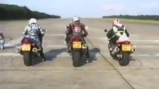 Fastbikes Mach 3  Kawasaki ZX12R vs Suzuki Hayabusa [upl. by Retse]