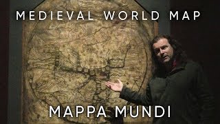 Medieval world map Mappa Mundi what does it show We get close up to this national treasure [upl. by Niamreg]