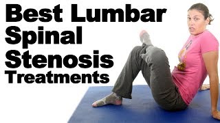 Top 5 Lumbar Spinal Stenosis Exercises amp Stretches  Ask Doctor Jo [upl. by Ahsienod]