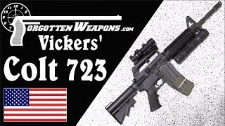 Larry Vickers Delta Force Colt 723 Carbine [upl. by Aliekahs]