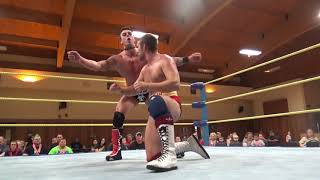 Dick Davis vs Matt Dewar  Backbreaker Wrestling SuperSlam 8319 [upl. by Coheman]