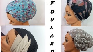 Comment nouer un foulardPartie3turban tutorial [upl. by Eido]