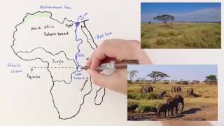 Geography of Africa [upl. by Inasah]