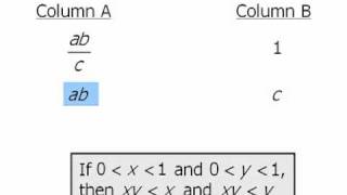 GRE Math Practice Algebra  Example 1 [upl. by Enirehtak279]