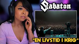 First Time Reaction  Sabaton  quotEn Livstid I Krigquot [upl. by Annaiviv]