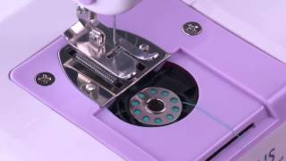 SINGER® PIXIE™ PLUS Bobbin Insertion Tutorial [upl. by Nylarej]