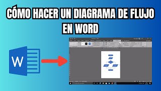 Cómo hacer un diagrama de flujo o flujograma en Word [upl. by Jilly91]