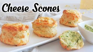 Fluffy Cheese Scones Recipe scones [upl. by Monarski]