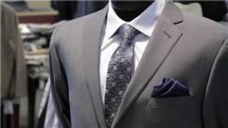 Mens Formal Fashion Advice  How Do I Fold a Handkerchief for a Suit Pocket [upl. by Winnick809]