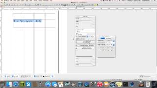 How to Make a Newspaper in Scribus [upl. by Goldina]