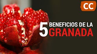 5 Beneficios de la Granada  Ciencia de la Comida [upl. by Sidwell432]