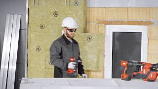 Hilti  MFTS2S Ventilated Facade Installation Video [upl. by Ydassac885]