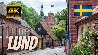 Welcome to the city of Lund and Helsingborg 4K ULTRA HD  one of Swedens most beautiful cities [upl. by Eeleak854]