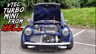 MEET THE 370BHP VTEC TURBO MINI FROM HELL [upl. by Issor]