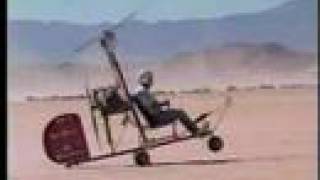 Gyrocopter High Wind Takeoffs at El Mirage [upl. by Leahcimnaes523]