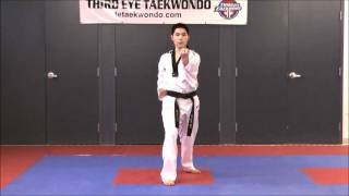 Poomsae  5 Back View [upl. by Kcitrap445]