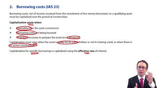 Borrowing costs  introduction  ACCA Financial Reporting FR [upl. by Aseneg320]