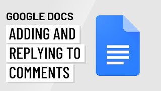 Google Docs Adding and Replying to Comments [upl. by Thain]