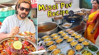 How to make MisalPav  Street Food Recipe of Misal Pav  FoodTour Lonavla  My Kind of Productions [upl. by Stanton]