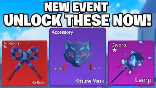 UNLOCK Accessories amp Sword In NEW Sea EVENT Blox Fruits Update 21 [upl. by Anahir]