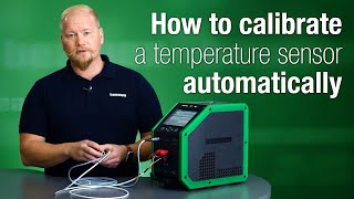 How to calibrate a Pt100 temperature sensor automatically [upl. by Rhianna68]