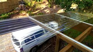 How to install polycarbonate roofing [upl. by Marijane]