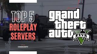 TOP 5 GTA 5 Roleplay Servers of 2023 for PlayStation 4 PlayStation 5 XBOX 1 XBOX Series X amp FiveM [upl. by Jesher]