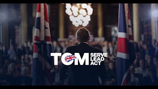 WATCH  Tom Tugendhat Leadership Launch [upl. by Ahsenod]