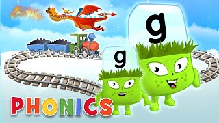 Phonics  Learn to Read  The Letter G  Journey Through the Alphabet  Alphablocks [upl. by Hauck]