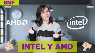 Procesadores Intel vs AMD  Lo bueno lo malo y lo feo [upl. by Ahseit]