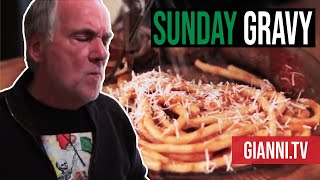 Sunday Gravy Italian Recipe  Giannis North Beach [upl. by Okiram475]