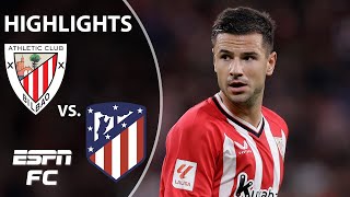 Athletic Club vs Atletico Madrid  LALIGA Highlights  ESPN FC [upl. by Ellennahs]