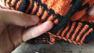 LadderBack Jacquard  A Sockmatician Tutorial [upl. by Ainot311]