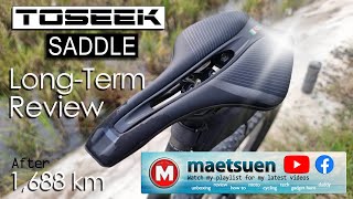 Toseek Saddle Review [upl. by Ayamahs438]