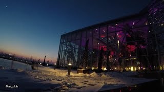 Therme Bucharest  by night [upl. by Wilinski]