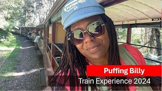 Australia  Puffing Billy Train Experience 2024 [upl. by Navets]