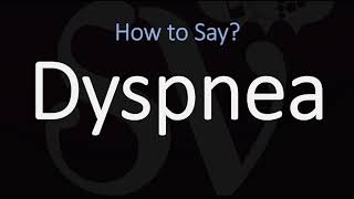 How to Pronounce Dyspnea CORRECTLY Meaning amp Pronunciation [upl. by Novah]