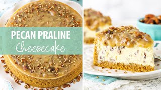 Pecan Praline Cheesecake [upl. by Ahsenit]