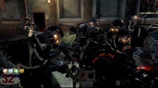 COD Black Ops Zombies Kino der Toten rounds 140 solo gameplay no commentary [upl. by Lesde]