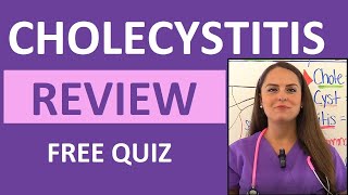 Cholecystitis Nursing NCLEX Pathophysiology Symptoms TTube amp Cholecystostomy [upl. by Kiker777]