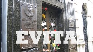 La tumba de Eva  Cementerio Recoleta Buenos Aires Argentina 🇦🇷 [upl. by Harutak]