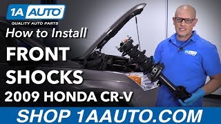 How to Replace Front Strut Spring Assembly 200711 Honda CRV [upl. by Walsh850]