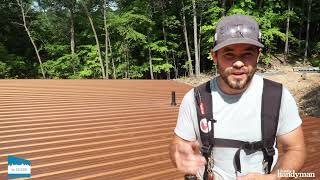 How to Install a DIY Metal Roof [upl. by Blanchard]