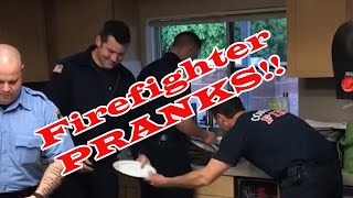 How Firefighters show loveAKA Tons of Pranks [upl. by Emorej761]