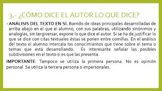 Cómo hacer un comentario de texto filosófico [upl. by Lindeberg]