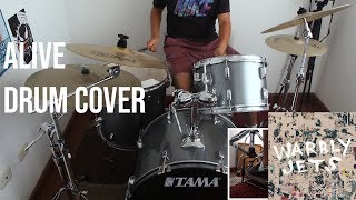 Warbly Jets  Alive Drum Cover [upl. by Llenyt]