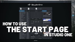 Getting Started with Studio One  PreSonus [upl. by Beutner]