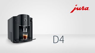 JURA D4 Piano Black  Kaffeevollautomat  Fully automatic coffee machine [upl. by Eeldarb178]