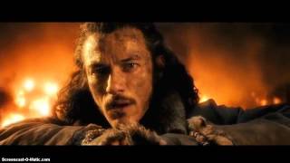 The Hobbit 3 Bard kills Smaug Full Scene [upl. by Llehsem772]