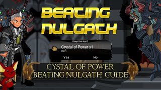 AQW Crystal Of Power Guide  How to Beat Nulgath Everytime [upl. by Canotas]